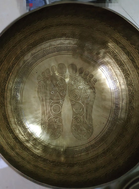 大脚钵尼泊尔铜钵颂钵大钵