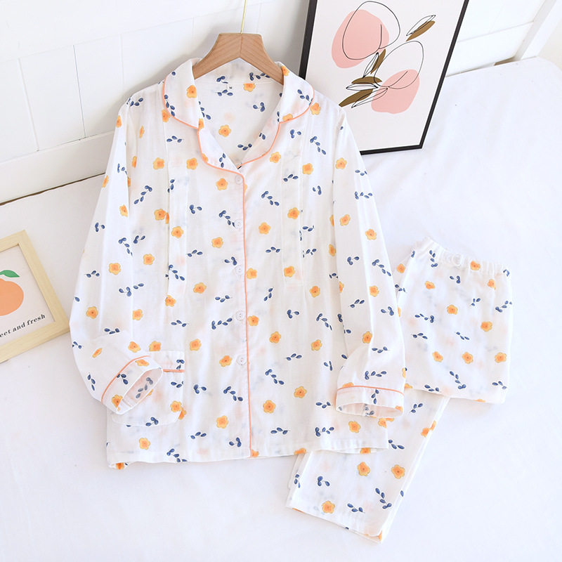 月子服纯棉双层纱布孕产妇长袖睡衣薄款春夏喂奶衣全棉开衫哺乳服,淘宝优惠券,粉丝福利购,淘宝优惠卷