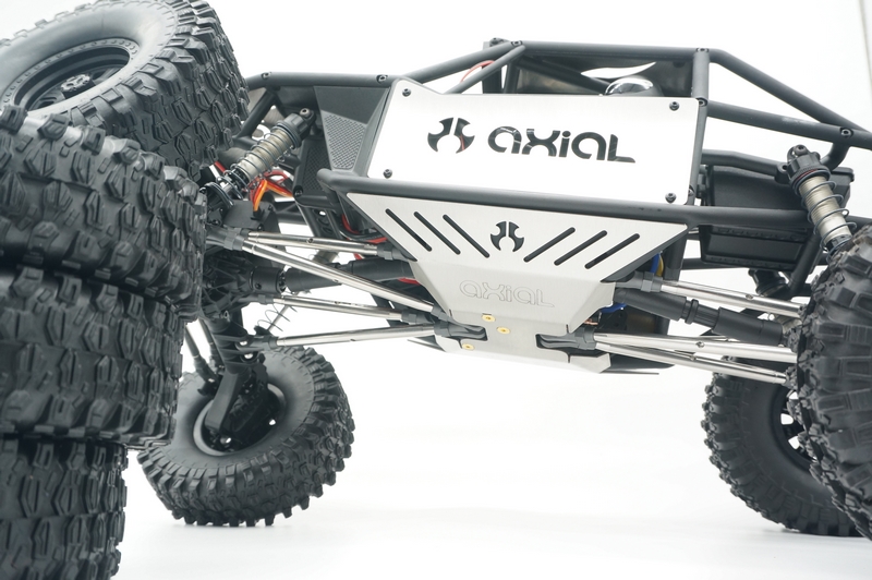 Axial Capra 1.9 UTB AXI03004不锈钢车身装甲铠甲加强件4件-图1