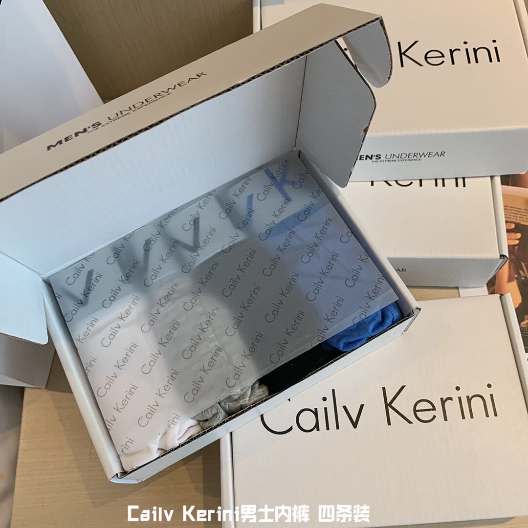 Cailv Kerini男士内裤纯棉莫代尔四角裤男款冰丝夏季薄款大码男生 - 图1