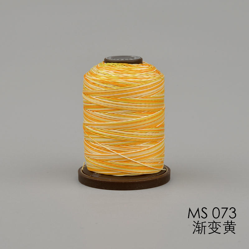 meisiM40手工皮具线蜡线0.45mm皮革线手缝麻线632手缝机缝线多色-图1