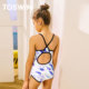 Toswim children's swimsuit quick-drying one-piece