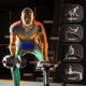 Dumbbell bench sit-ups assistive device for home use