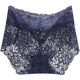 Medium-high waist plus size lace underwear
