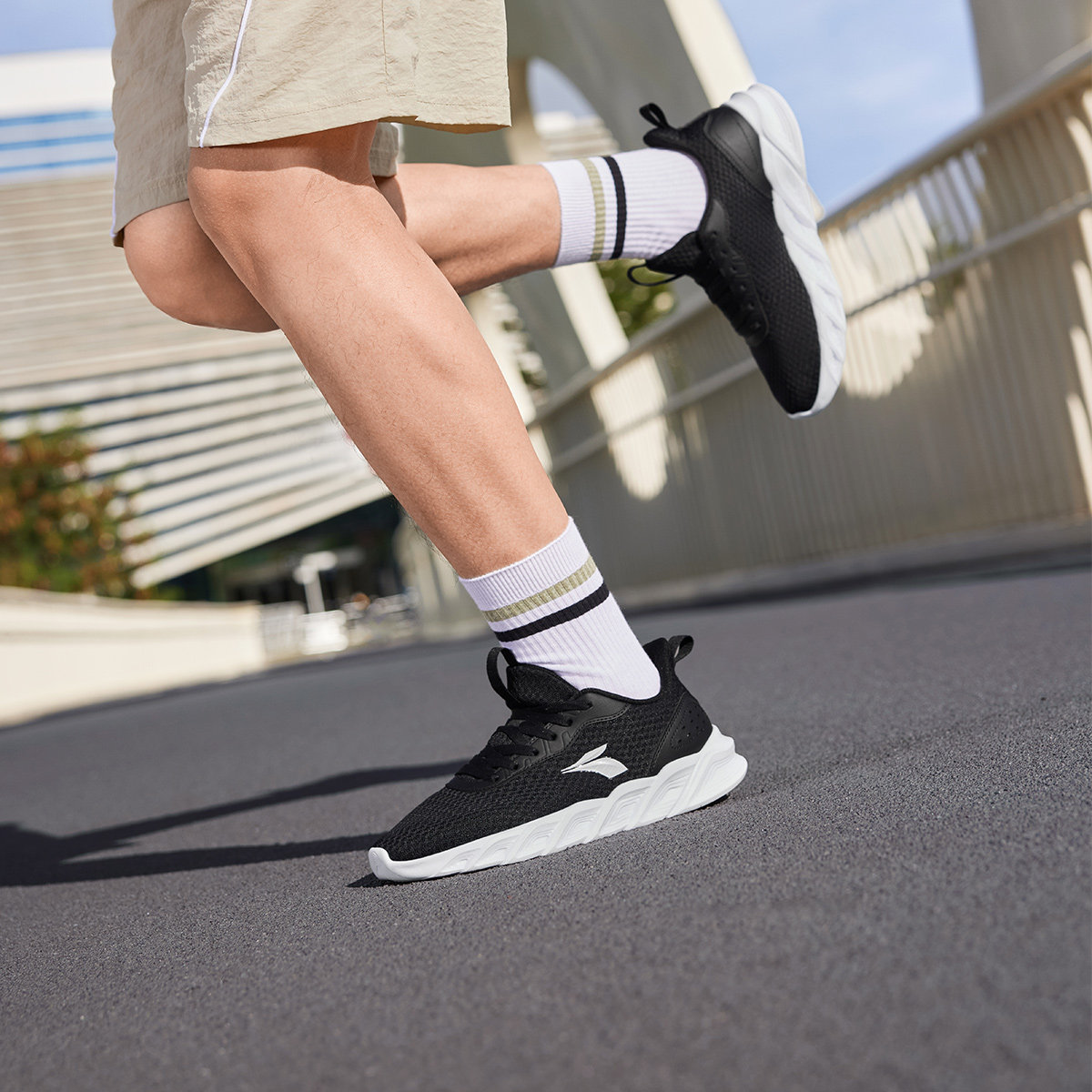 361男鞋秋季网面透气运动鞋休闲健步鞋舒适缓震慢跑鞋轻便跑步鞋,淘宝优惠券,粉丝福利购,淘宝优惠卷