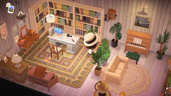 179 Animal Crossing Animal Crossing Island Design Forest Style Furniture Complete Set Fresh and Beautiful Books Landlord Forest Materials