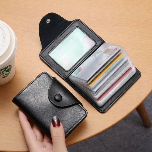 Изысканный картхолдер, система хранения, ультратонкие карточки, маленький вместительный и большой комплект