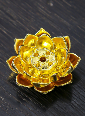 青瓷莲花荷叶禅意线香插