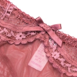 Кружевное сексуальное бордовое нижнее белье, красный комплект, оберег на день рождения, размер