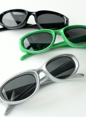 圆形防紫外线高级感男女墨镜