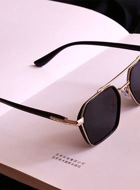 陈伟霆同款方框金属太阳镜