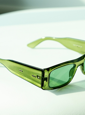 方形复古大框男女防紫外太阳镜