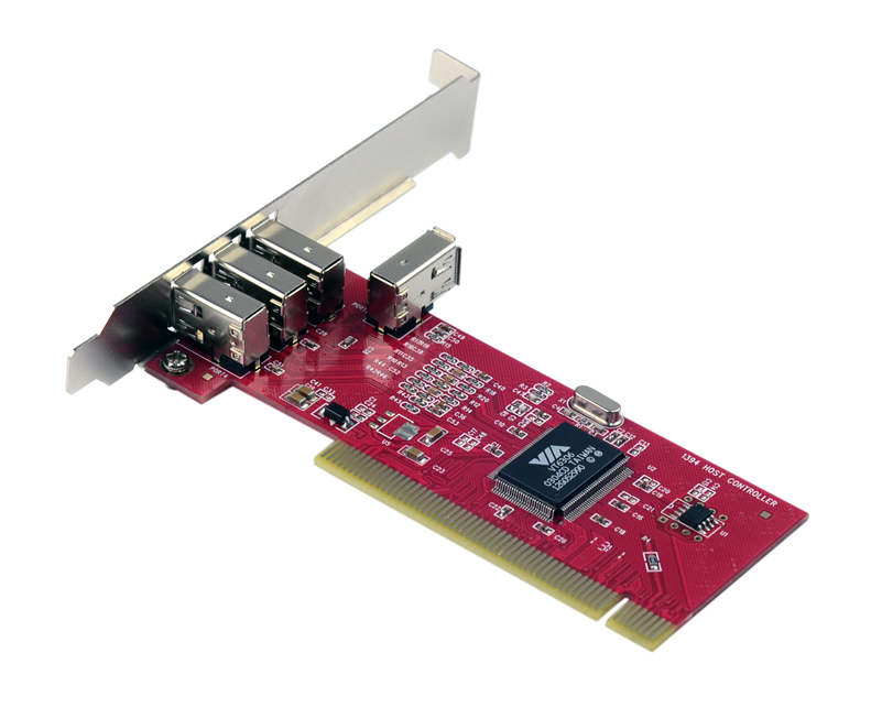 VIA PCI 1394卡DVHDV 磁带摄像机高清视频采集卡火线卡/免驱 - 图2