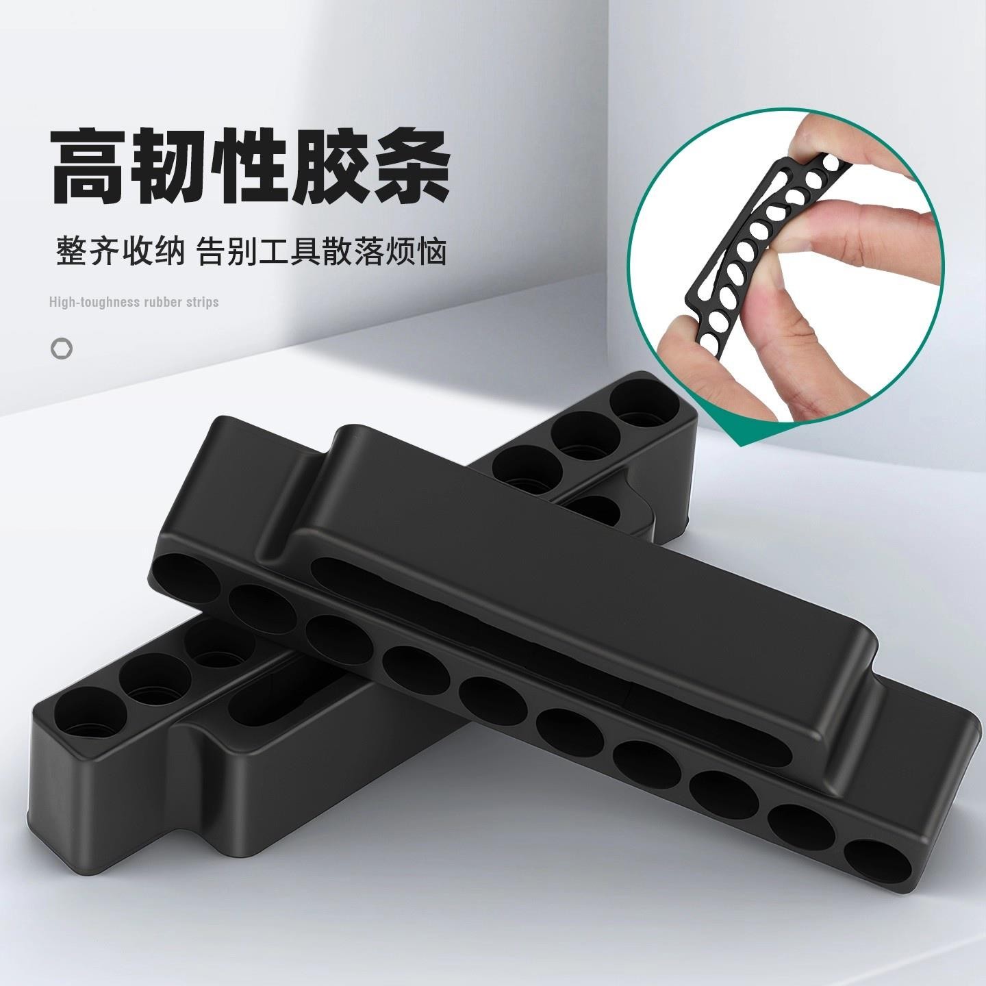 电动扳手内六角套筒头套装批头8mm加深风批自攻燕尾丝手电钻 - 图2