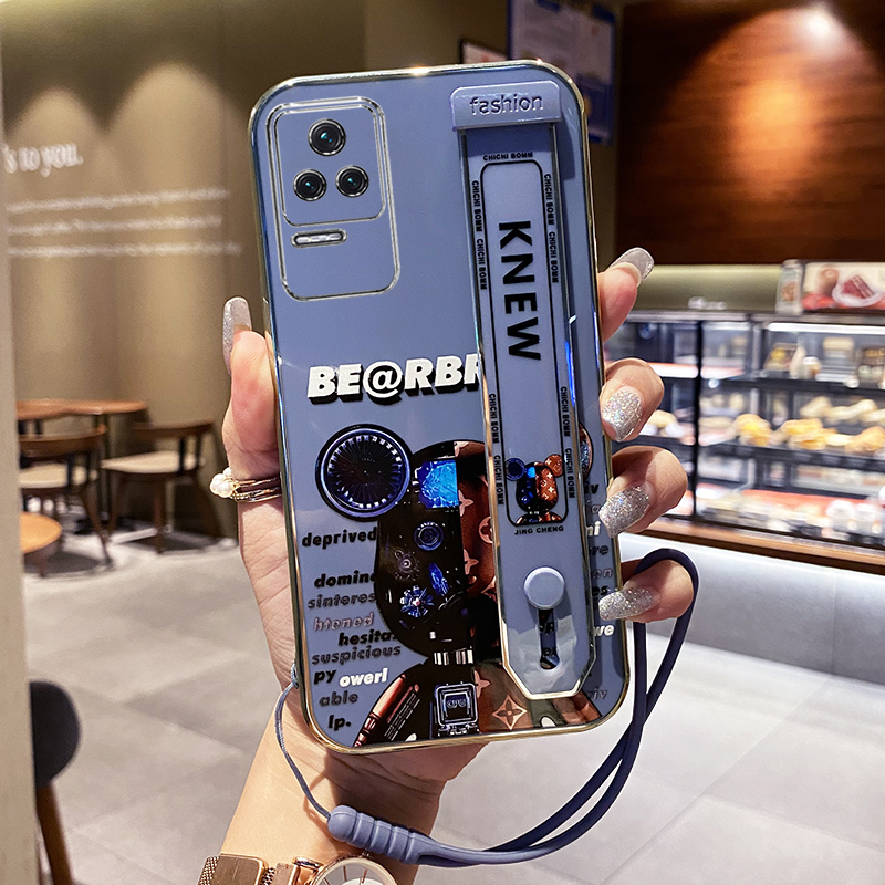 特克旗舰店红米K50手机壳小米K50pro腕带5G保护硅胶套redmik全包防摔por直边软壳k505g外壳k5o创意网红redmi男女潮ins风2