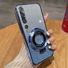 Suitable for Xiaomi 10 glitter transparent protective case with stand