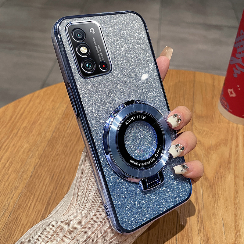适用华为荣耀X30max手机壳honorx10xmax保护硅胶套KKG一AN70全包防摔honor透明软x10男女KKGAN00带支架高级感