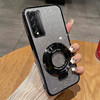 Huawei Maimang 10 glitter transparent protective case with stand