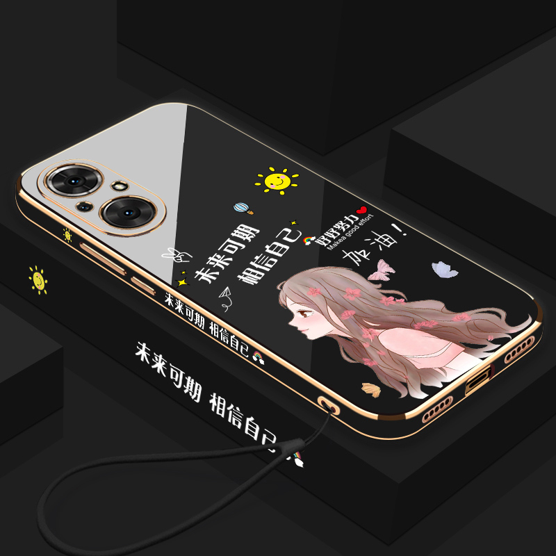 适用华为荣耀50se手机壳honor50es保护硅胶套5G镜头全包JLH一AN00防摔JLHAN软壳JLHANOO女潮ANOO外壳创意个性 - 图3