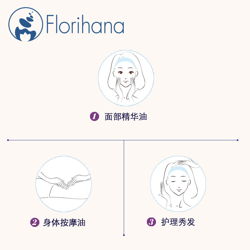 florihana法国f家月见草油基础油 florihana基底精油