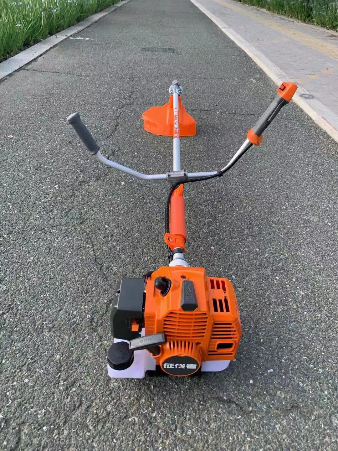 征伐者2022年新款g40二冲侧挂背负式割草机公路园林绿化家庭