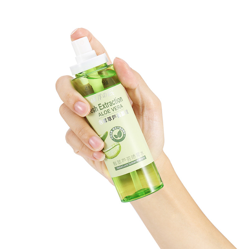 东洋之花鲜萃芦荟120ml定妆喷雾水 东洋之花化妆水/爽肤水