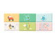 Customized cartoon-style early childhood education anti-collision soft bag
