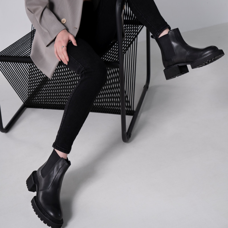 INJOYLIFE Chelsea platform shoes ankle boots