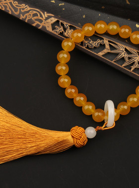 手链绕指柔手持手串流苏穗子