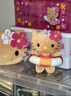 日本黑皮hellokitty女生公仔