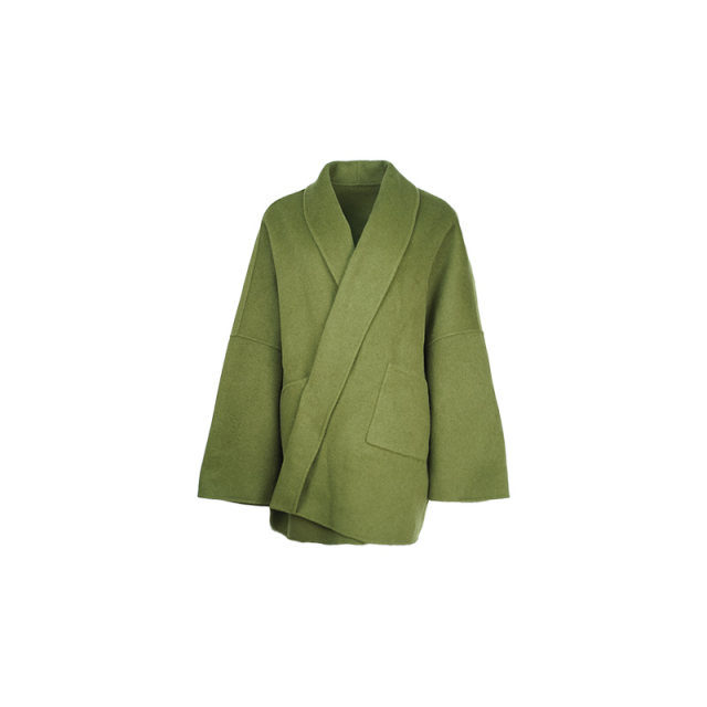 Original double-sided woolen jacket KELIFAN WINE DAY