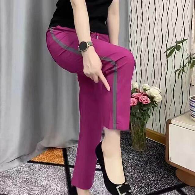 Summer ກ້ອນບາງ elastic ຕີນຂະຫນາດນ້ອຍແອວສູງ elasticity ສູງ