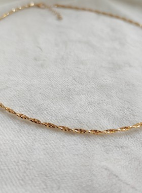 精工福利纯银项圈S925