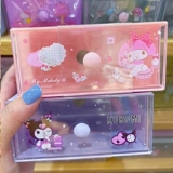 Miniso Mingyin Youpin Sanrio Yugou Dog Dog -Triven Hore Herse Desktop Cosmetics Merittable Box