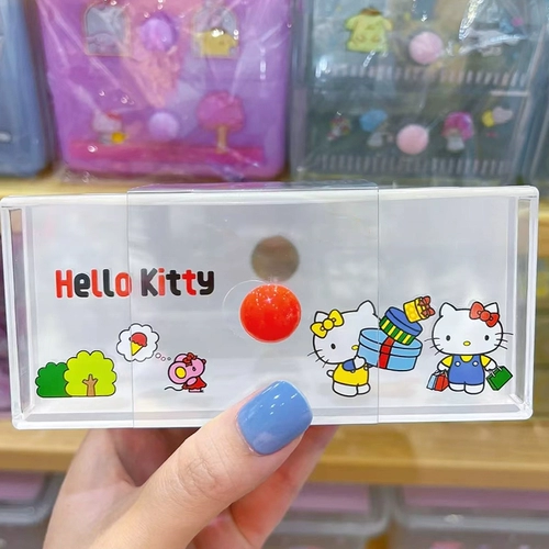 Miniso Mingyin Youpin Sanrio Yugou Dog Dog -Triven Hore Herse Desktop Cosmetics Merittable Box