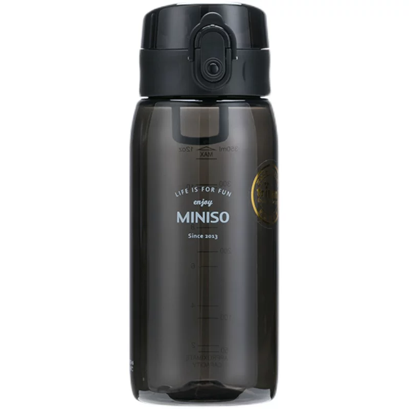[MINISO名创优品弹盖Tritan随身水杯子简约运动直饮水杯明星同款]