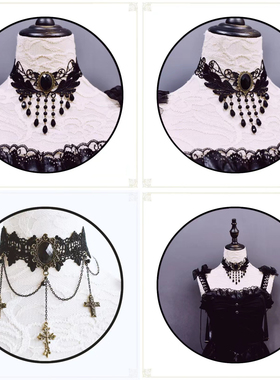 暗黑项链原宿洛丽塔哥特