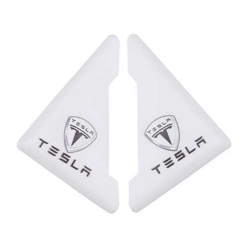 适用特斯拉汽车门防撞胶条Model3/ModelY门角防剐蹭装饰贴ModelS - 图2