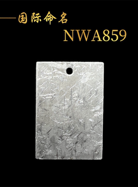 名贵陨铁塔扎铁陨石平安无事牌TAZA吊坠 天铁能量陨石 NWA859