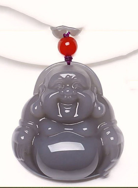 爆款新品烟紫色弥勒佛大肚笑佛公