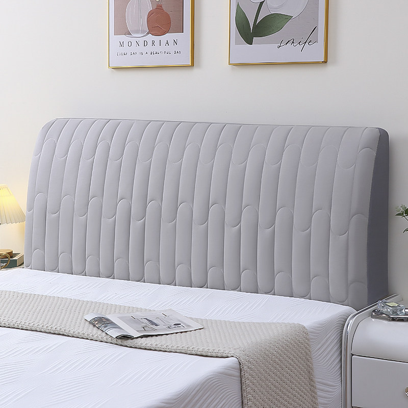 纯棉全包床头罩套简约现代木板软包床头加厚靠背罩防尘床头套夹棉,淘宝优惠券,粉丝福利购,淘宝优惠卷