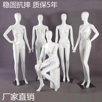 Clothing Store Baking Lacquered Model Full Body Bright White Men And Women Shop Window Stand Mold Clothing Human Molds Show Female Molds