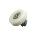 Drawer wheel pulley bearing track slide plastic