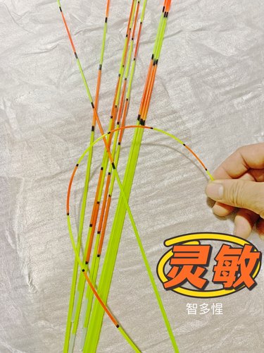 新款海杆软尾软竿稍海杆配件01节抛竿海杆矶竿稍配节投竿通用竿稍 - 图1