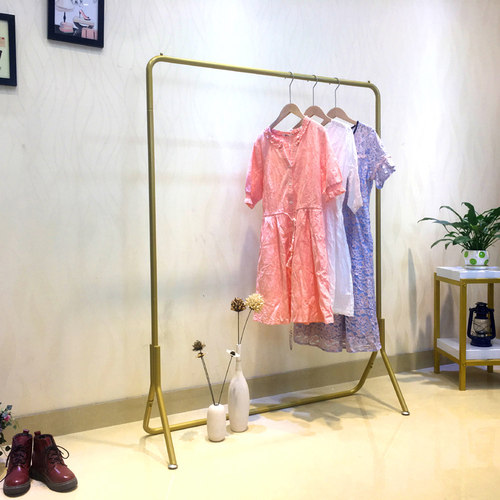 欧式铁艺衣帽架挂衣架落地卧室挂衣服的架子服装店展示架清仓捡漏 - 图1