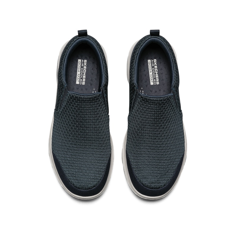 Skechers 661003 斯凯奇男士一脚蹬懒人鞋缓震健步鞋新款网布休闲鞋 Skechers 661003 斯凯奇男士一脚蹬懒人鞋缓震健步鞋新款网布休闲鞋
