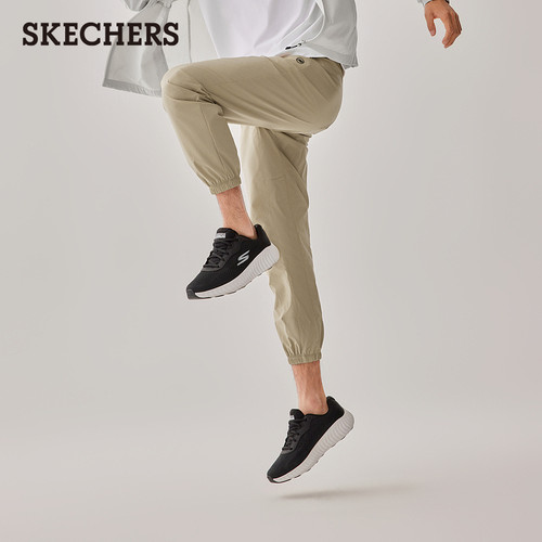 Skechers斯凯奇新款春季男士梭织宽松简约百搭运动休闲长裤 - 图3