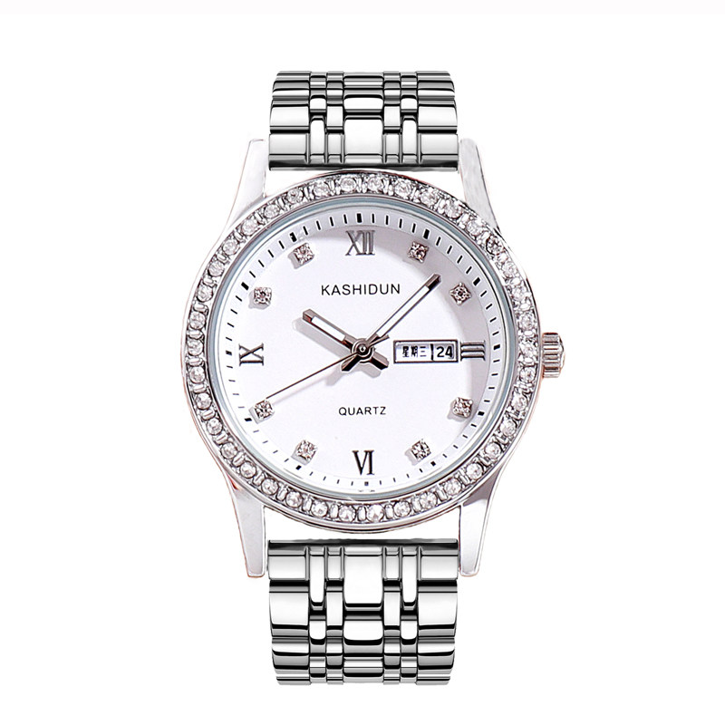 卡诗顿正品防水女士夜光轻奢款手表 卡诗顿敬恒国产腕表