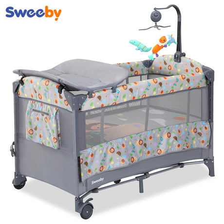 baby bed movable