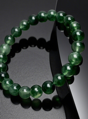 temu希音TK跨境爆款手链2025新款爆款天然石手串高贵优雅绿色玛瑙